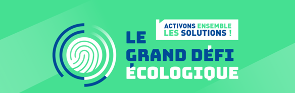 image avec texte le grand défi écologique