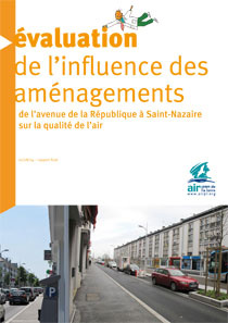 Evaluation aménagement avenue de le République à Saint Nazaire