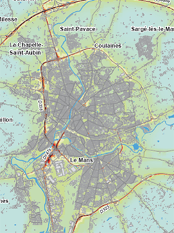 cartographie le mans 2012