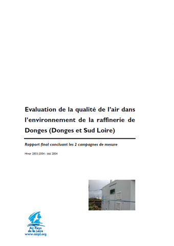 couverture rapport TOTAL 2003-2004