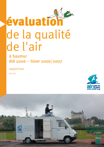 couverture rapport Saumur été 2006 et hiver 2006-2007