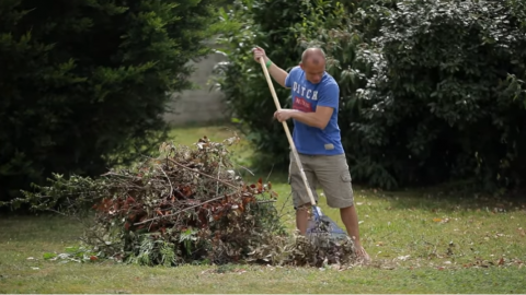 Brûlage des déchets verts 