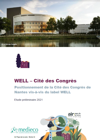 couverture du rapport sur l'étude préliminaire 2021 de la Cité des Congrès