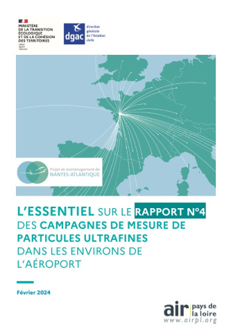 couv synthèse des campagnes de mesures de PUF dans les environs de l'aéroport