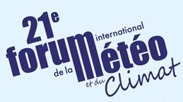 logo du 21e forum de la météo et du climat