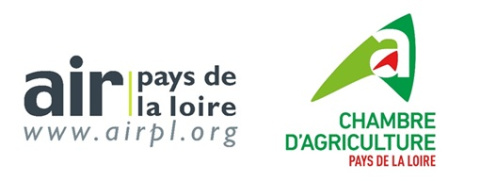 Logos Air Pays de la Loire et Chambre d'agriculture Pays de la Loire