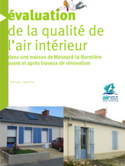 Les Herbiers, évaluation air intérieur après rénovation