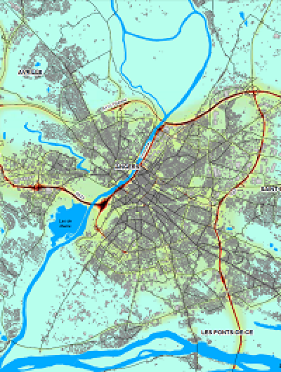 cartographie Angers 2013