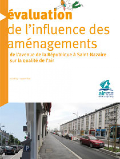 Evaluation aménagement avenue de le République à Saint Nazaire