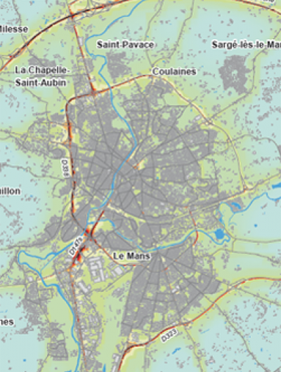 cartographie le mans 2012