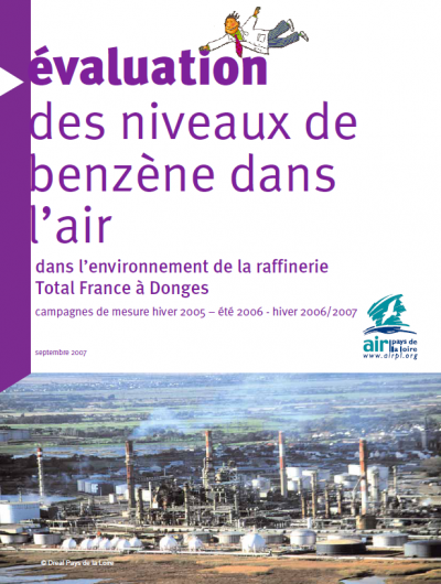 couverture rapport TOTAL hiver 2005 - été 2006 et hiver 2006-2007